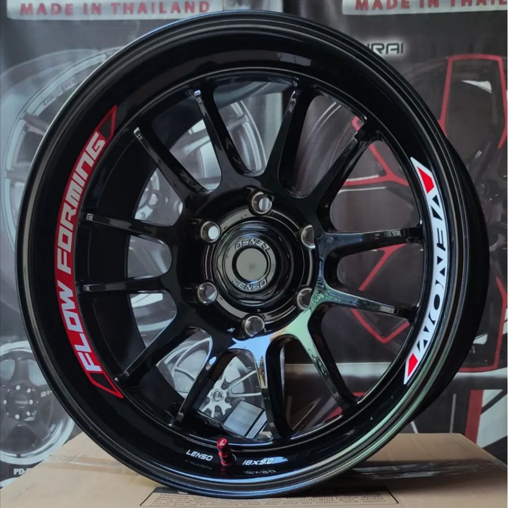 Jual velg mobil original lenso venom 5 r18 pcd 6x139,7 lebar 9 velg ...