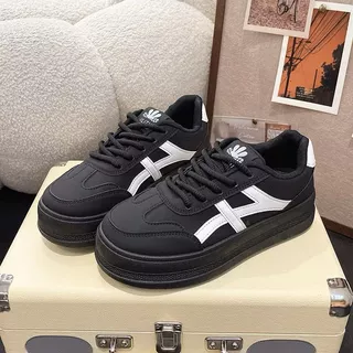 Minangstore Havertz Sepatu Wanita Kulit Hitam