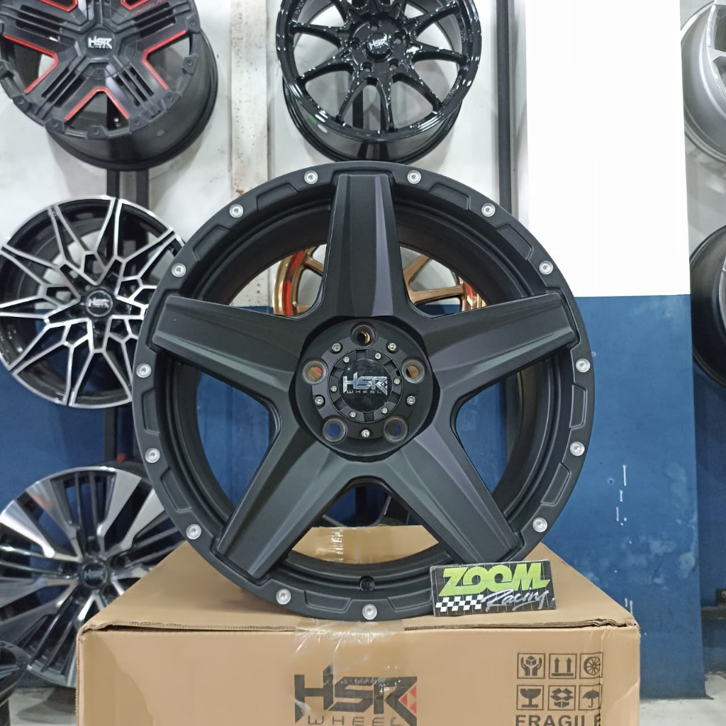 Jual Velg Offroad R17 Black Untuk Mobil Xtrail XL7 Terios Escape ...