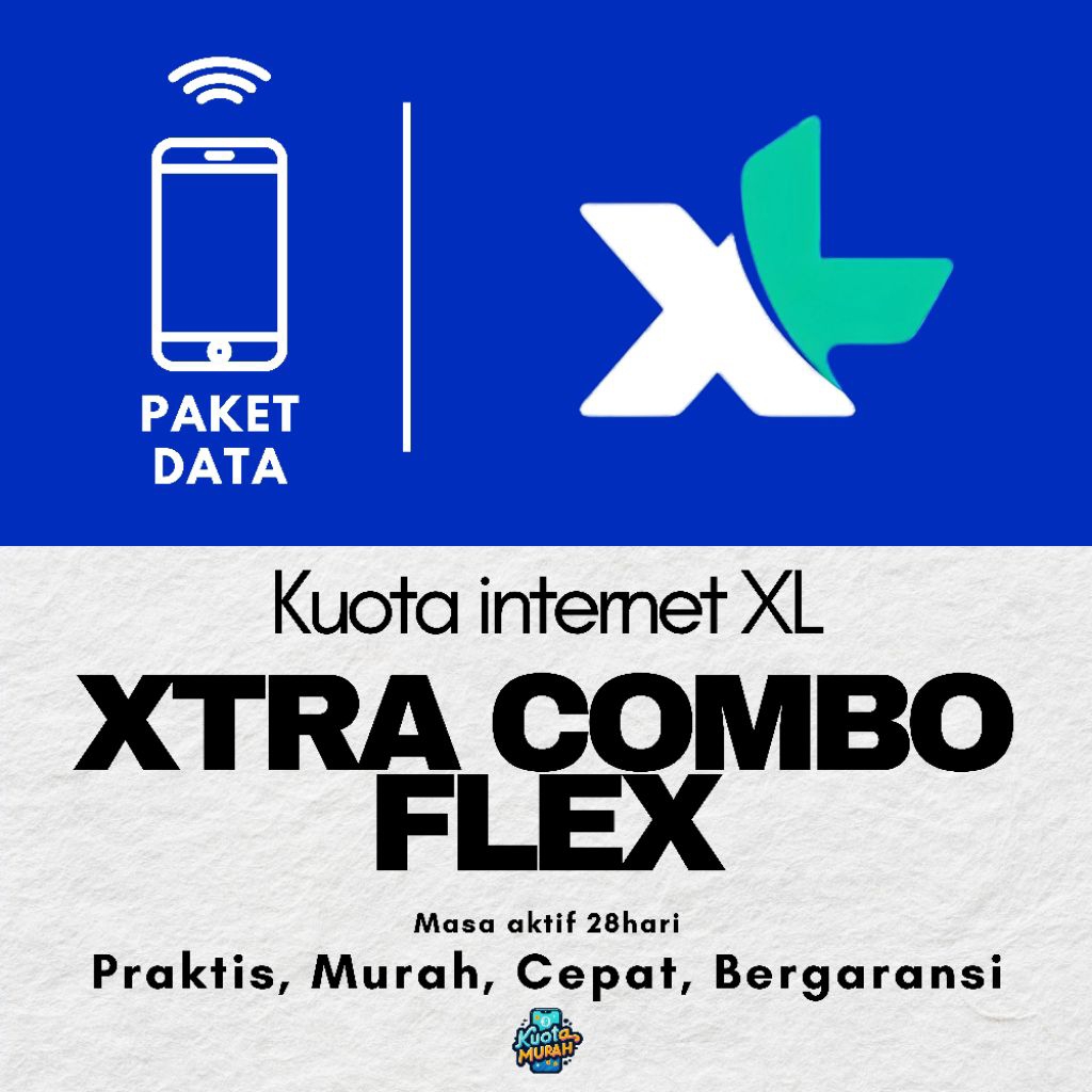Jual PAKET DATA XL XTRA COMBO FLEX MURAH 28 HARI SELURUH INDONESIA ...
