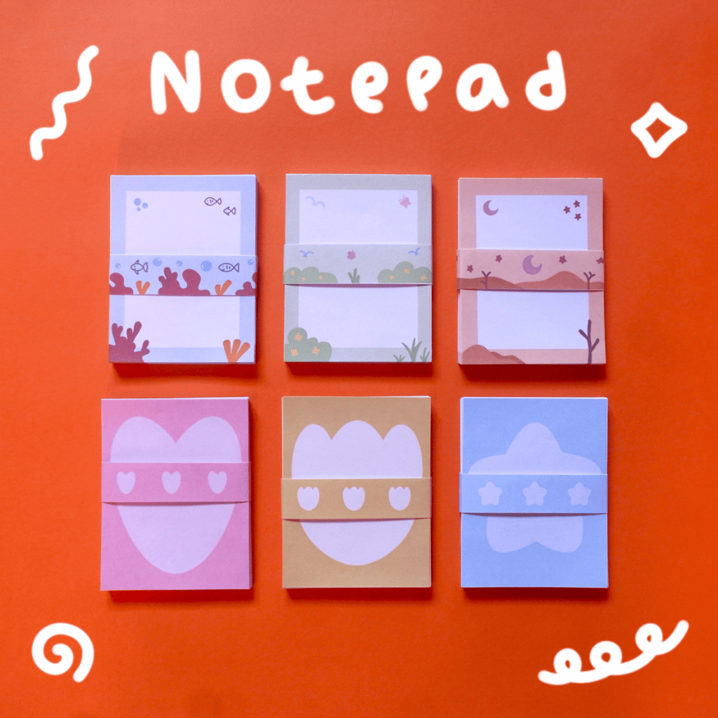 Jual (48 Lembar) Notepad/Memopad/Memo Paper Estetik Desain Lucu ...