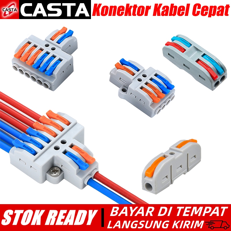 Jual CASTA Konektor Kabel Listrik 32A 400V Quick Connector Terminal ...