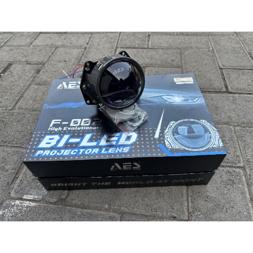 Jual Projie Proji Projector BILED AES F2 F002 65 Watt 3 Inch High Power ...
