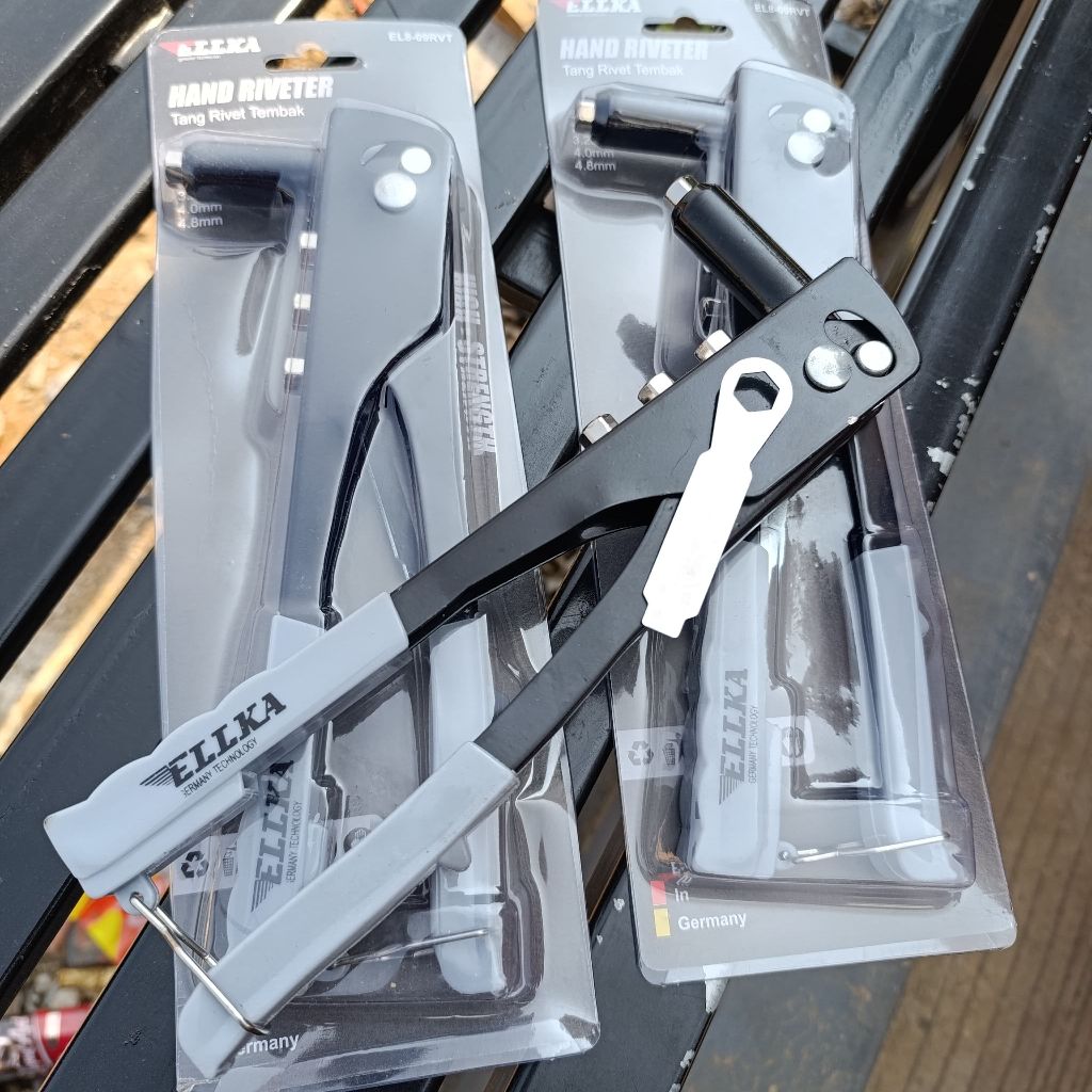 Jual ELLKA Tang Rivet/9.5inch Tang paku rivet/2.4-4.8mm/Hand Riveter ...
