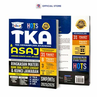Jual Buku TKA 2025/2026 SMP : SIAP TKA & ASAJ 2025/2026 Rangkuman ...