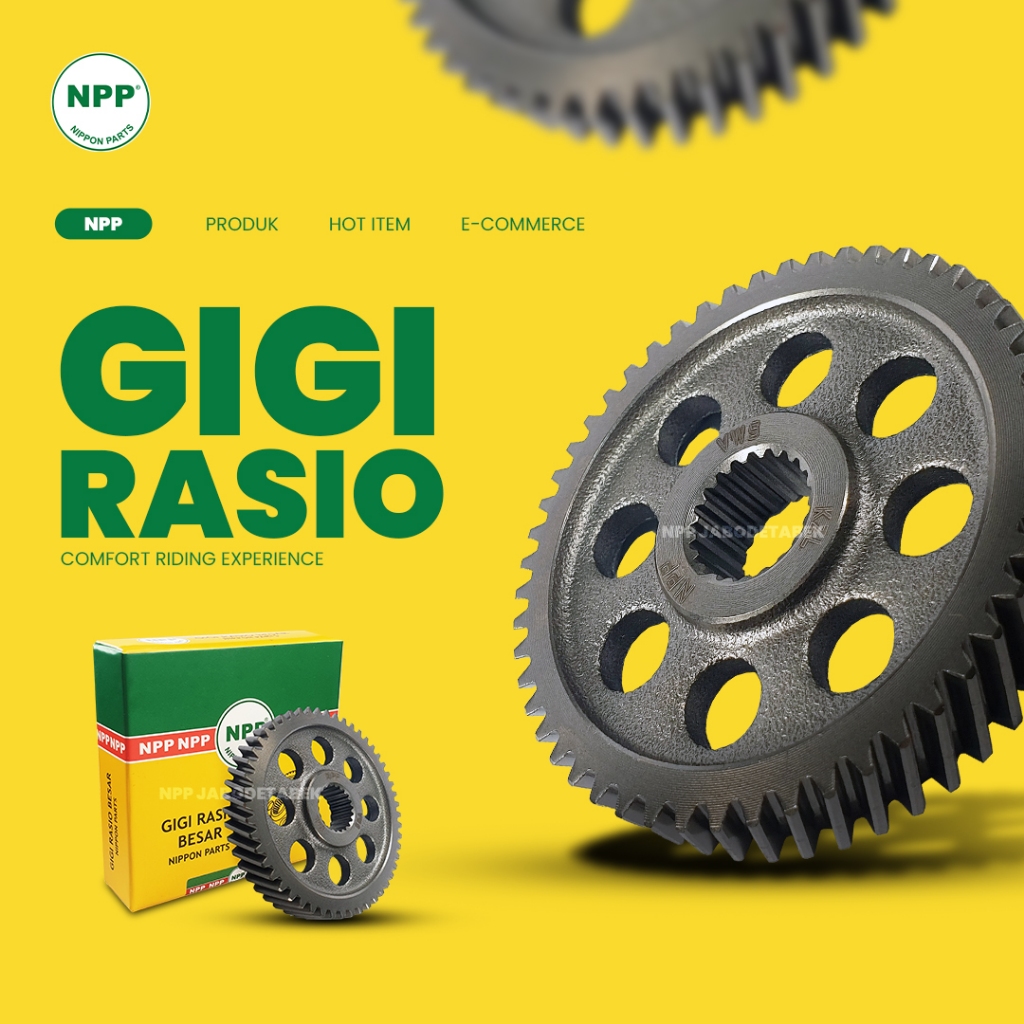 Jual Gigi Rasio Besar Genio (65100-K0J00 NPP) | Shopee Indonesia