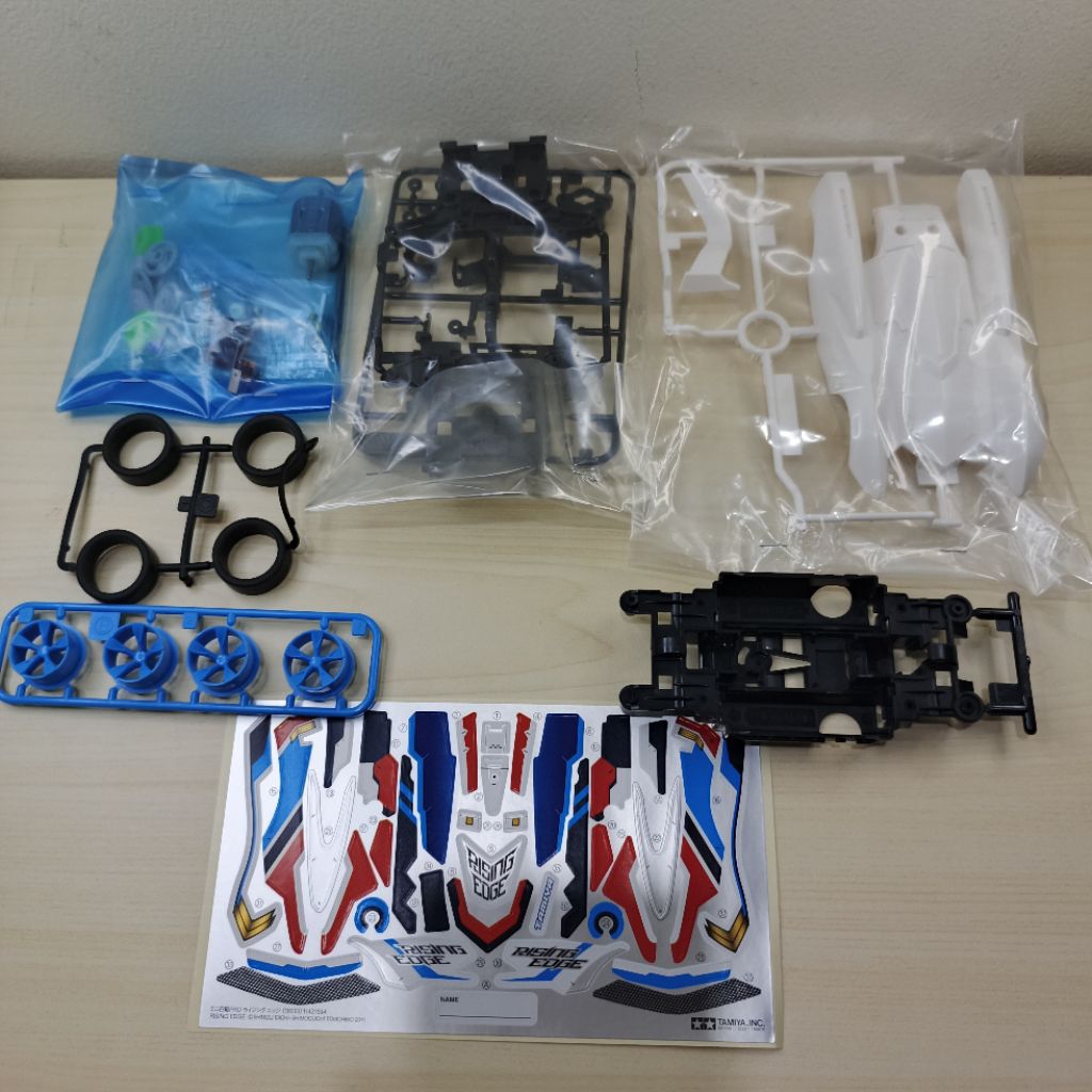Jual Tamiya mini 4wd Rising Edge, MS Chassis. | Shopee Indonesia