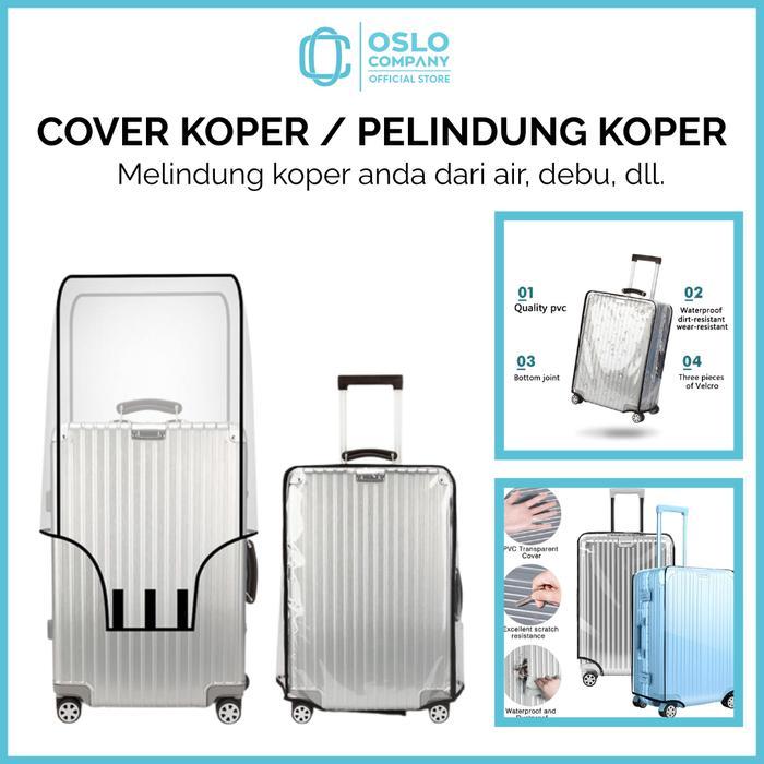 Jual OSLO COMPANY - Cover Koper / Pelindung Koper Suitcase Cover PVS ...