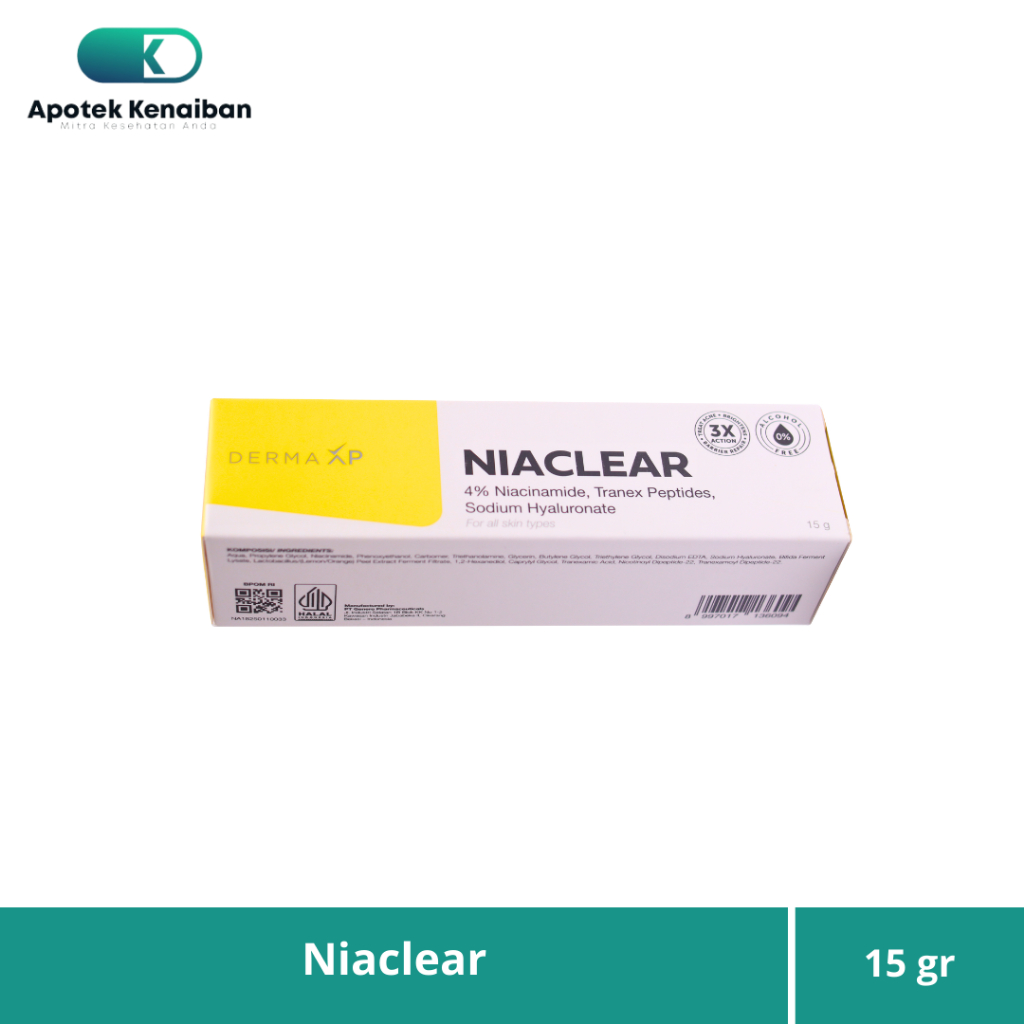 Jual Niaclear Niacinamide 4% Gel / Acne Gel | Shopee Indonesia