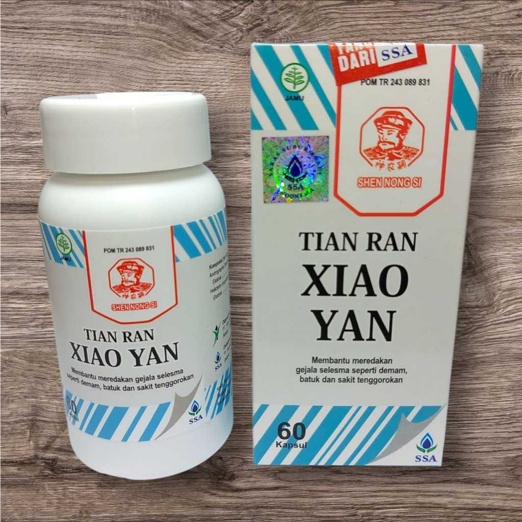 Jual TIAN RAN XIAO YAN (SSA) SHEN NONG SI / DEMAM BATUK SAKIT ...