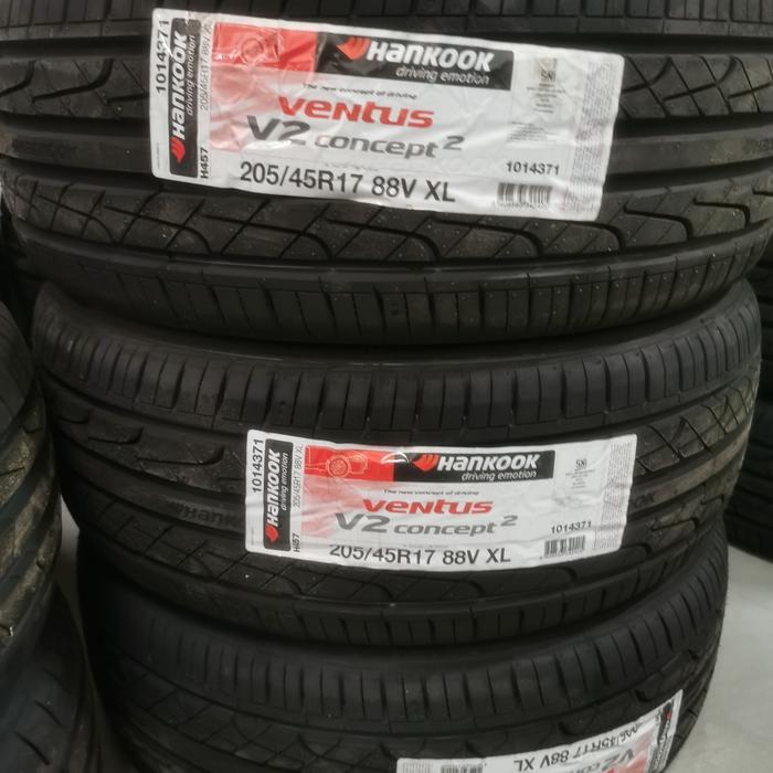 Jual BAN MOBIL BAN HANKOOK Ventus V2 Concept H457 205 40 R17 - 205 45 ...