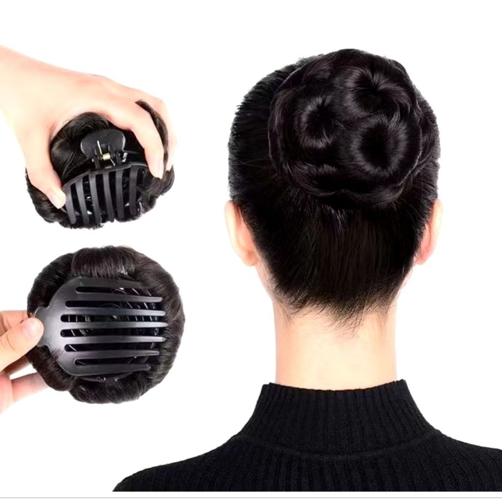 Jual sanggul modern/ jepit rambut keong / jepit cepol jepit rambut ...