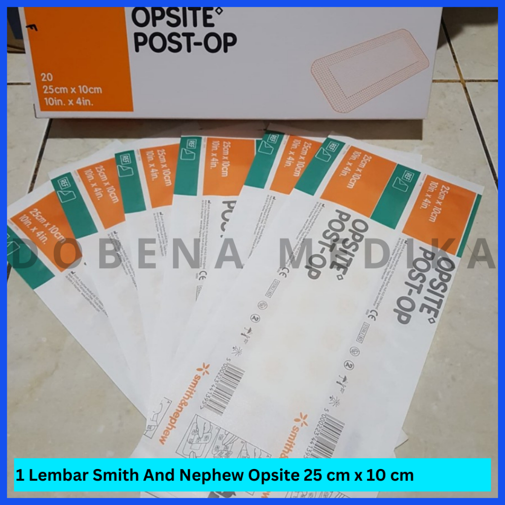 Jual Smith and Nephew Plester Opsite Post OP 25 cm x 10 cm Per Lembar ...