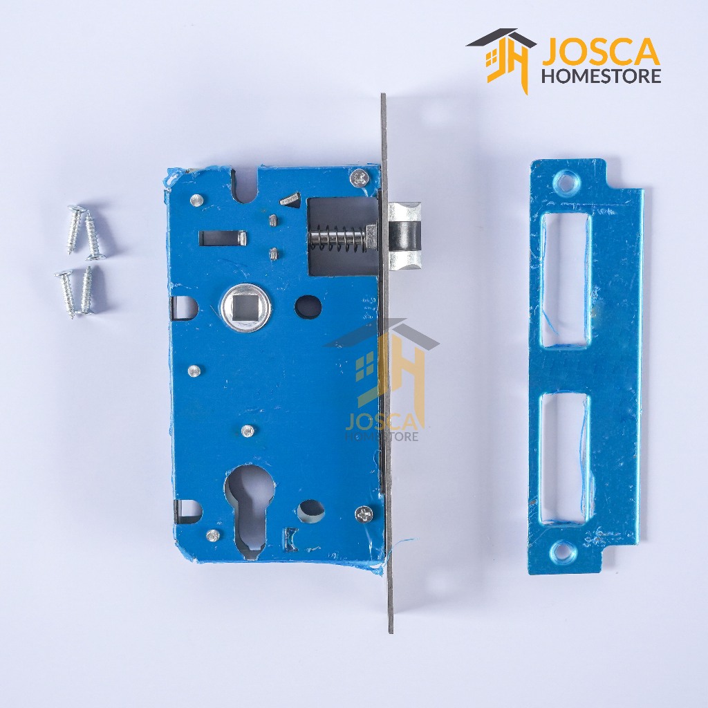 Body Kunci Pintu Sedang/ Mortise Lock Medium Body Kunci Lidah Pintu Kayu