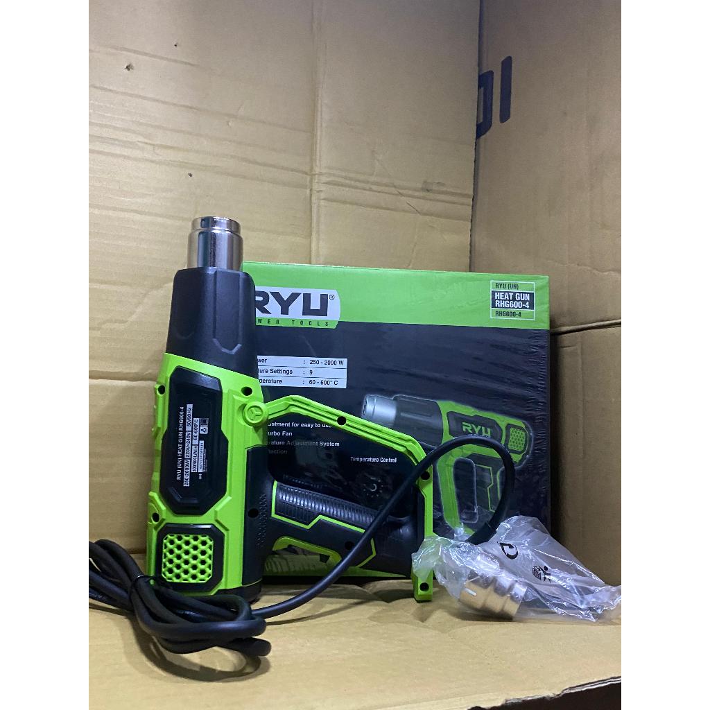 Jual RYU RHG600-4 HEAT GUN HOT GUN MESIN PEMANAS RHG600-5 | Shopee ...