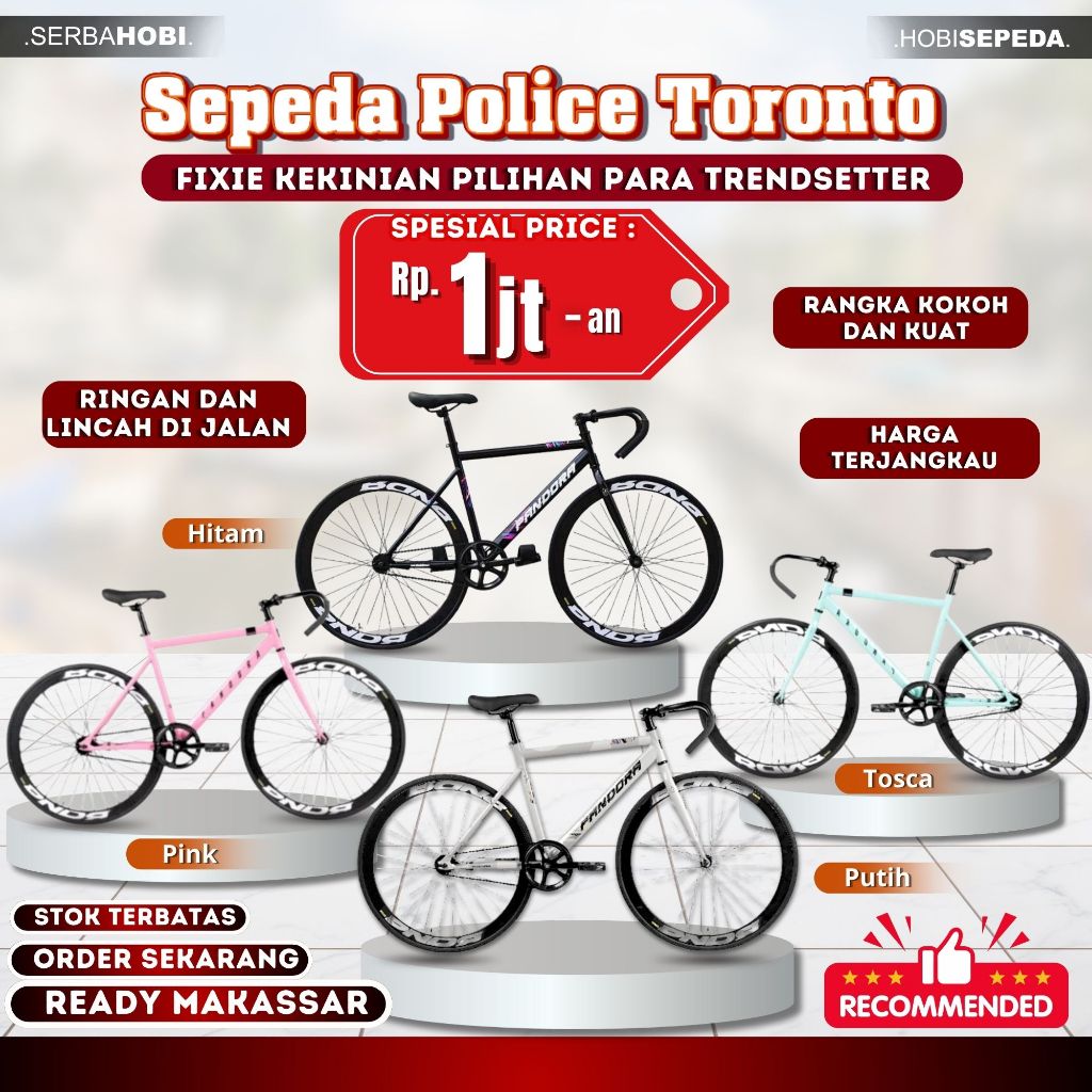 Jual Sepeda Fixie Toronto Pandora/Best Seller/Limited Edition | Shopee ...