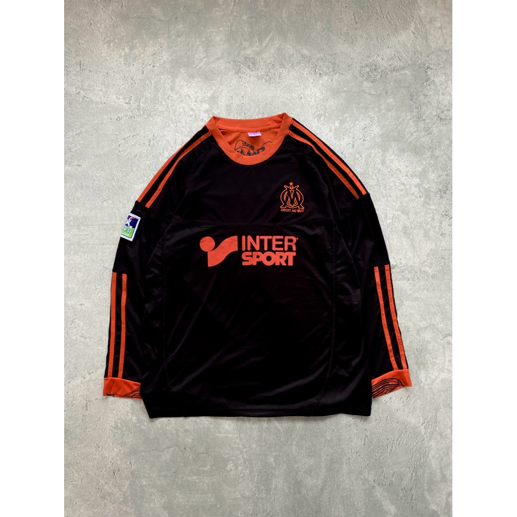 Maillot Extérieur Olympique De Marseille 2012-2013, Enfant, Adidas, état Moyen, Vintage