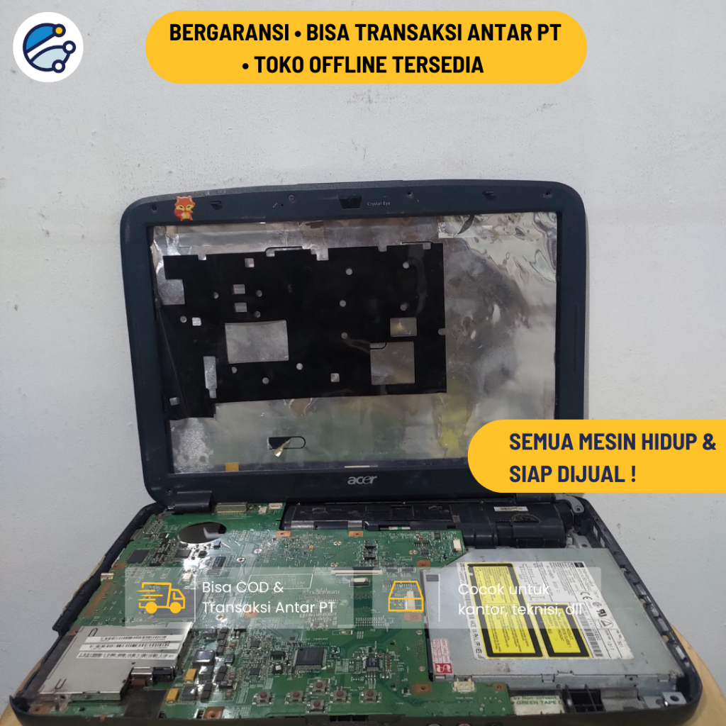 Jual Casing Atas Laptop Dengan Engsel / Top Cover Laptop / Frame LCD ...