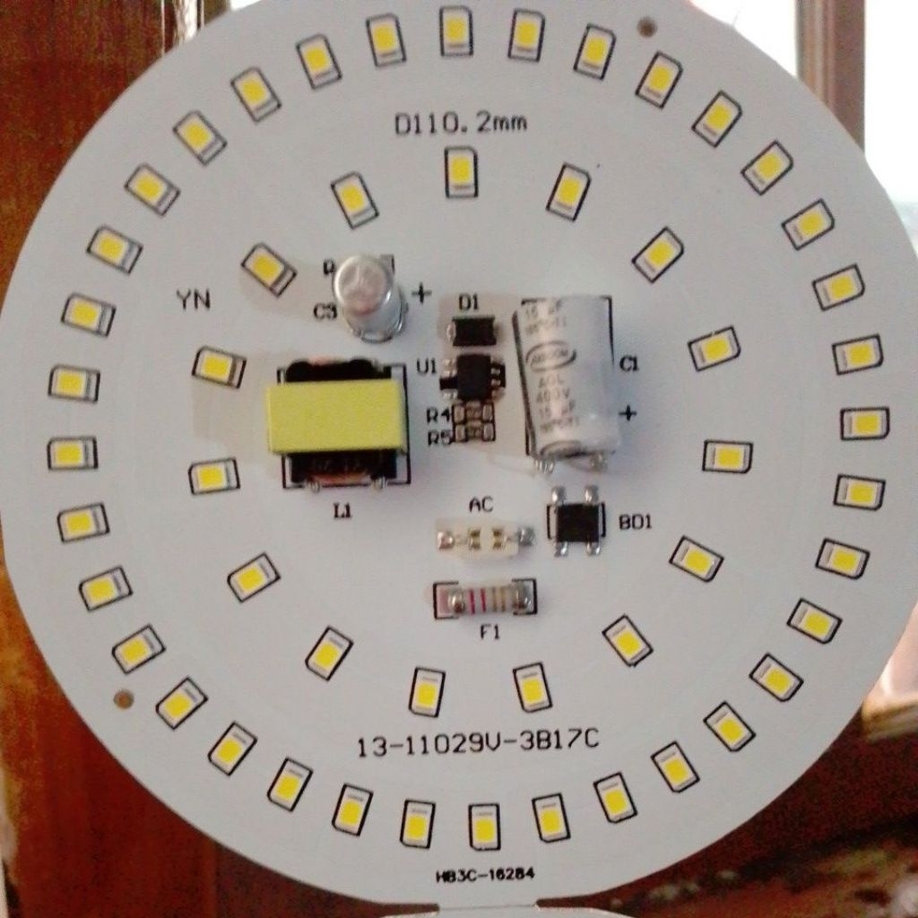 Jual PCB LED AC hitam transparan 20 30 40 50 60 w | Shopee Indonesia