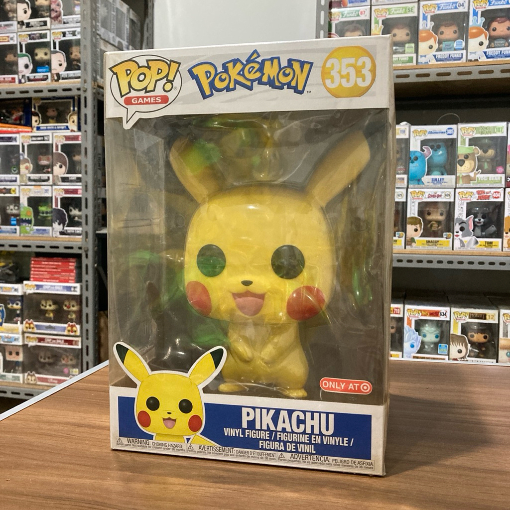 Jual Original funko pop 10 inch pikachu pokemon target exclusive jumbo ...