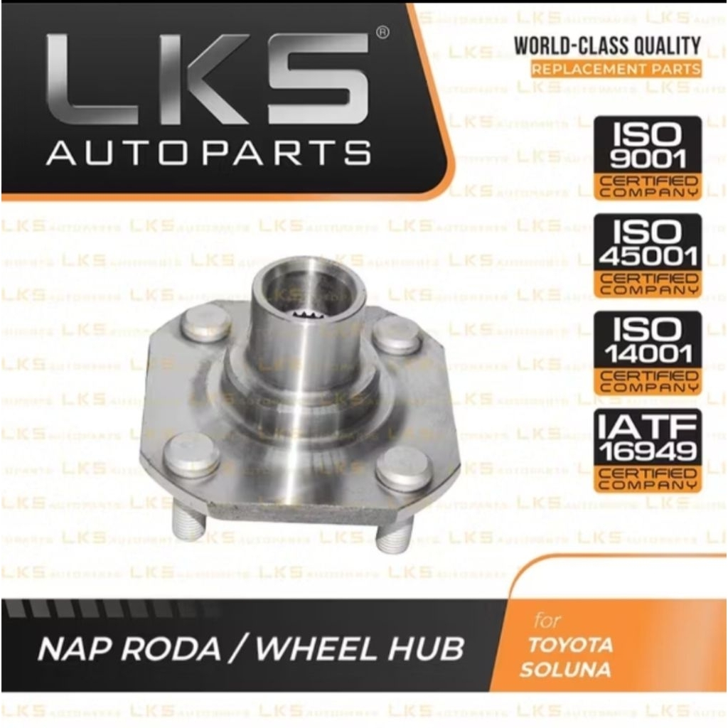 Jual 9426013 NAP RODA/WHEEL HUB DEPAN SOLUNA | Shopee Indonesia