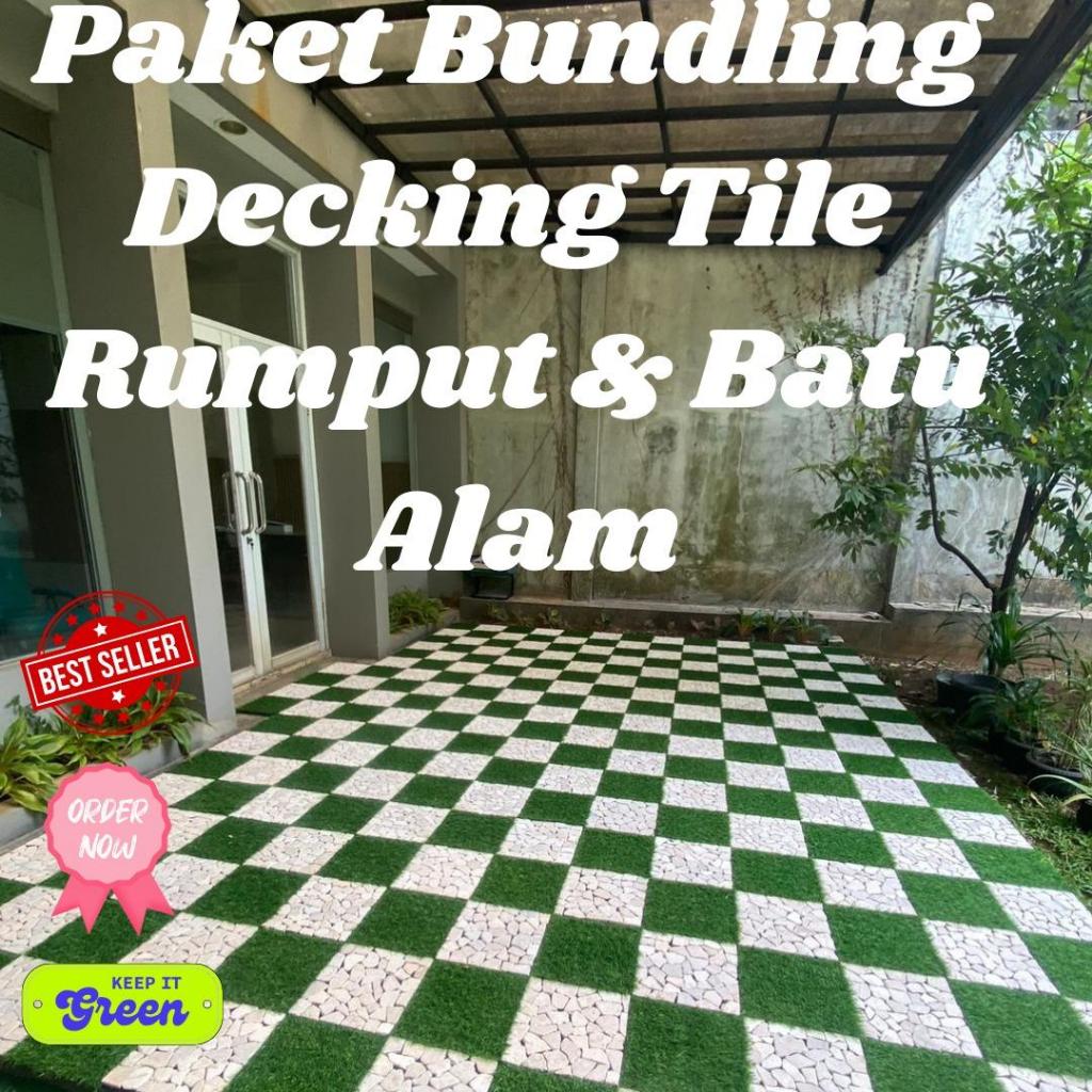 Jual Paket Bundling Decking Tile - Decking Tile Bongkar Pasang - Rumput ...