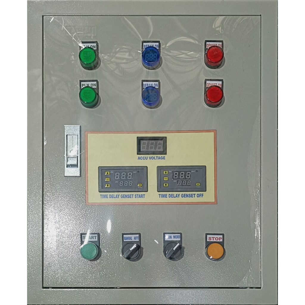 Jual PANEL ATS AMF ATS-18000GSB 2in1 1PHASE 2KWH METER | Shopee Indonesia