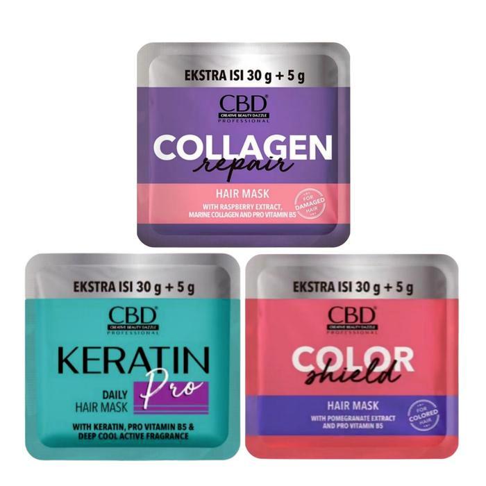 Jual GRY [SACHET] CBD Professional Hair Mask Sachet | Keratin Pro Color ...