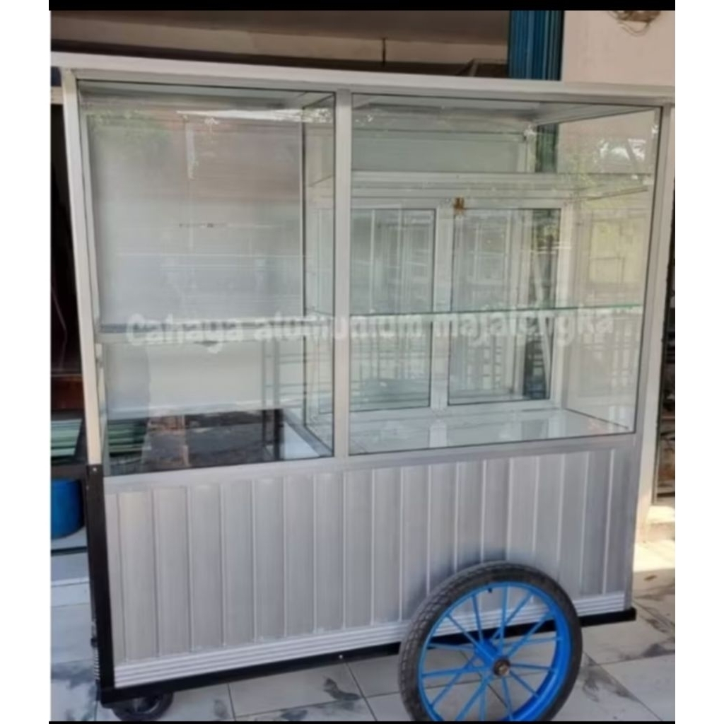 Jual Rombong Aluminium Keliling | Gerobak Soto Ayam Lamongan | Rombong ...