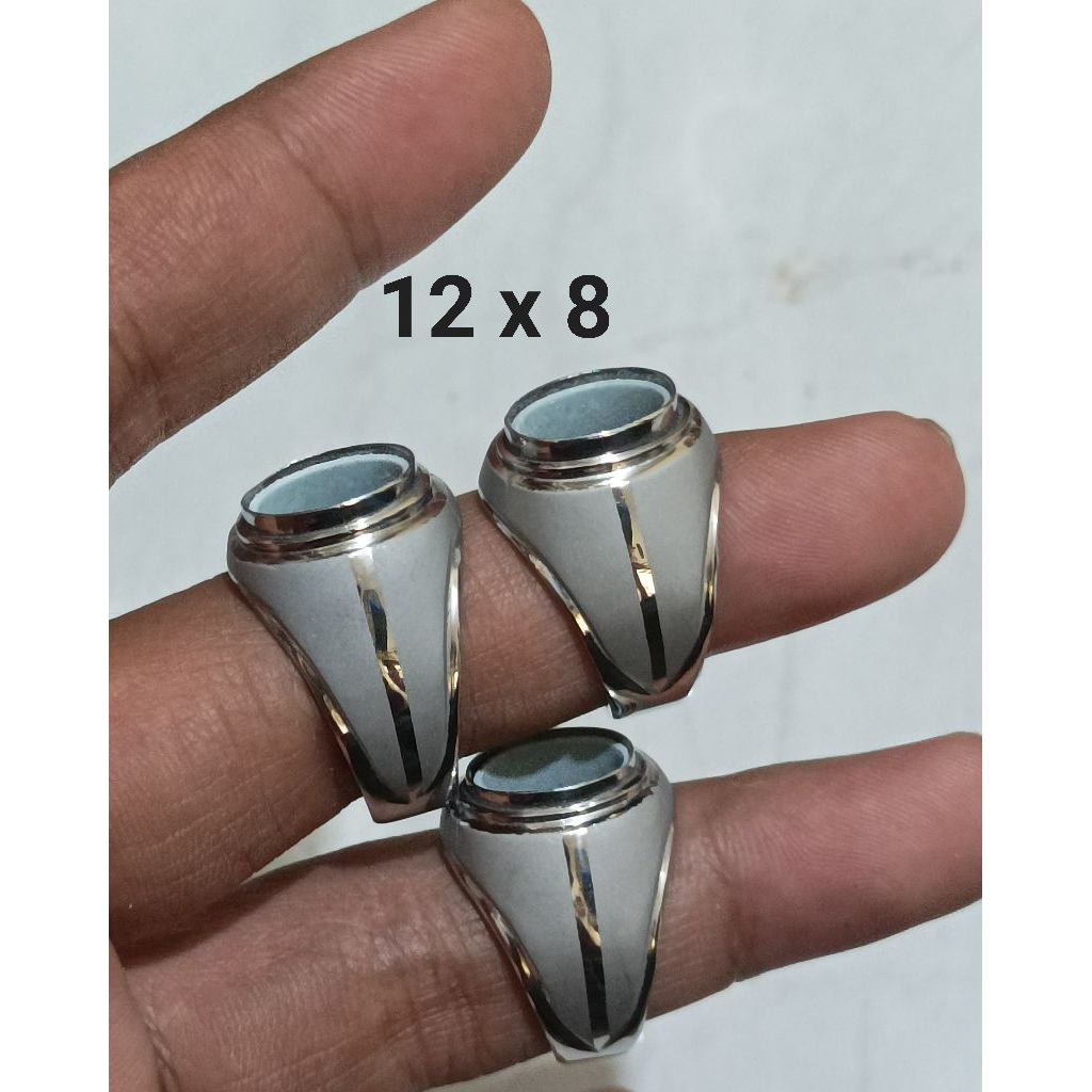 Jual Emban cincin monel handmade doff 12x8 | Shopee Indonesia