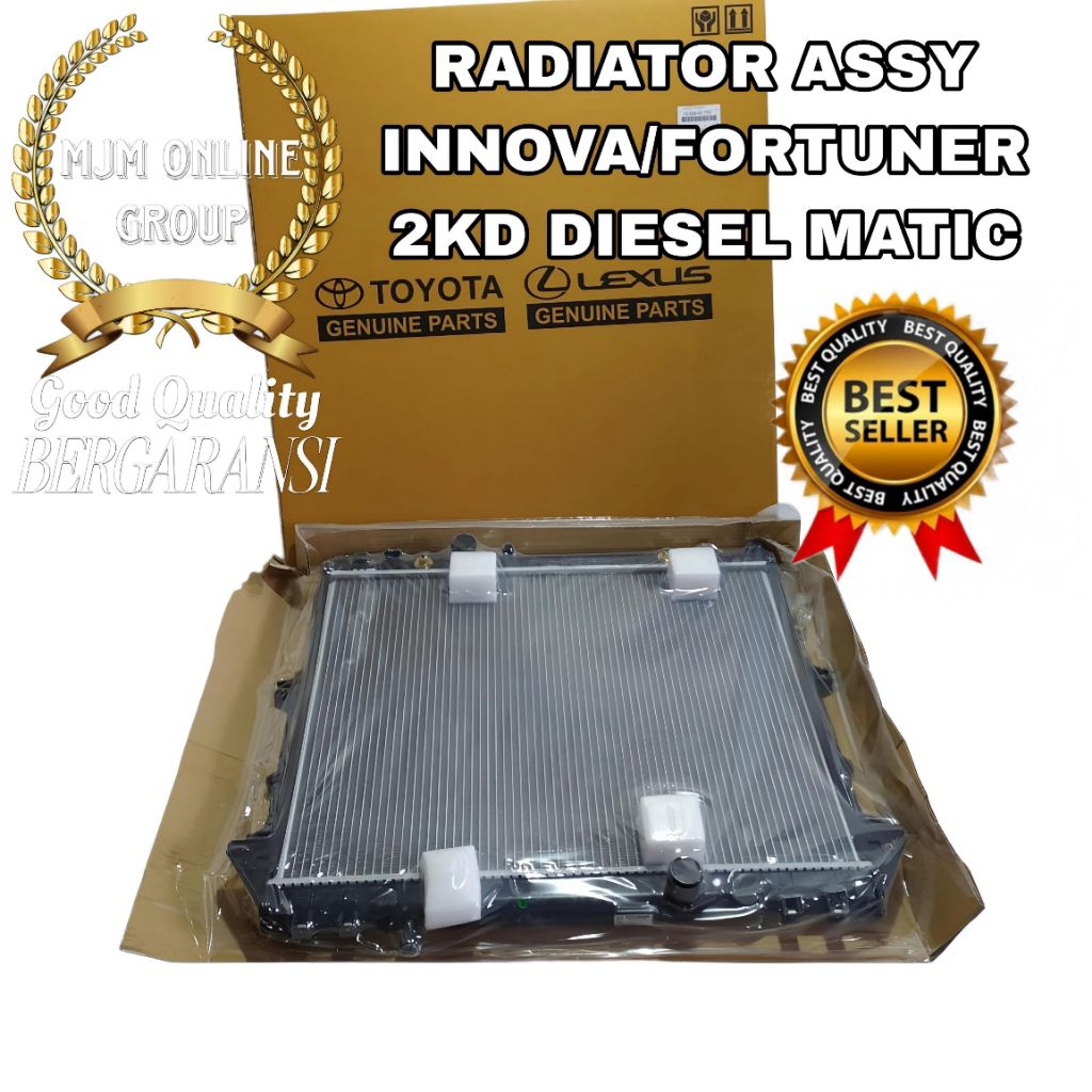 Jual Radiator Assy Innova Fortuner Hilux diesel matic 2005-2015 ...