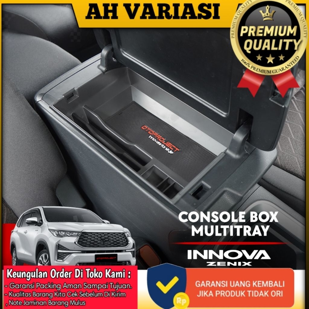 Jual Otoproject Multy Tray Console Box Innova Zenix PNP | Shopee Indonesia