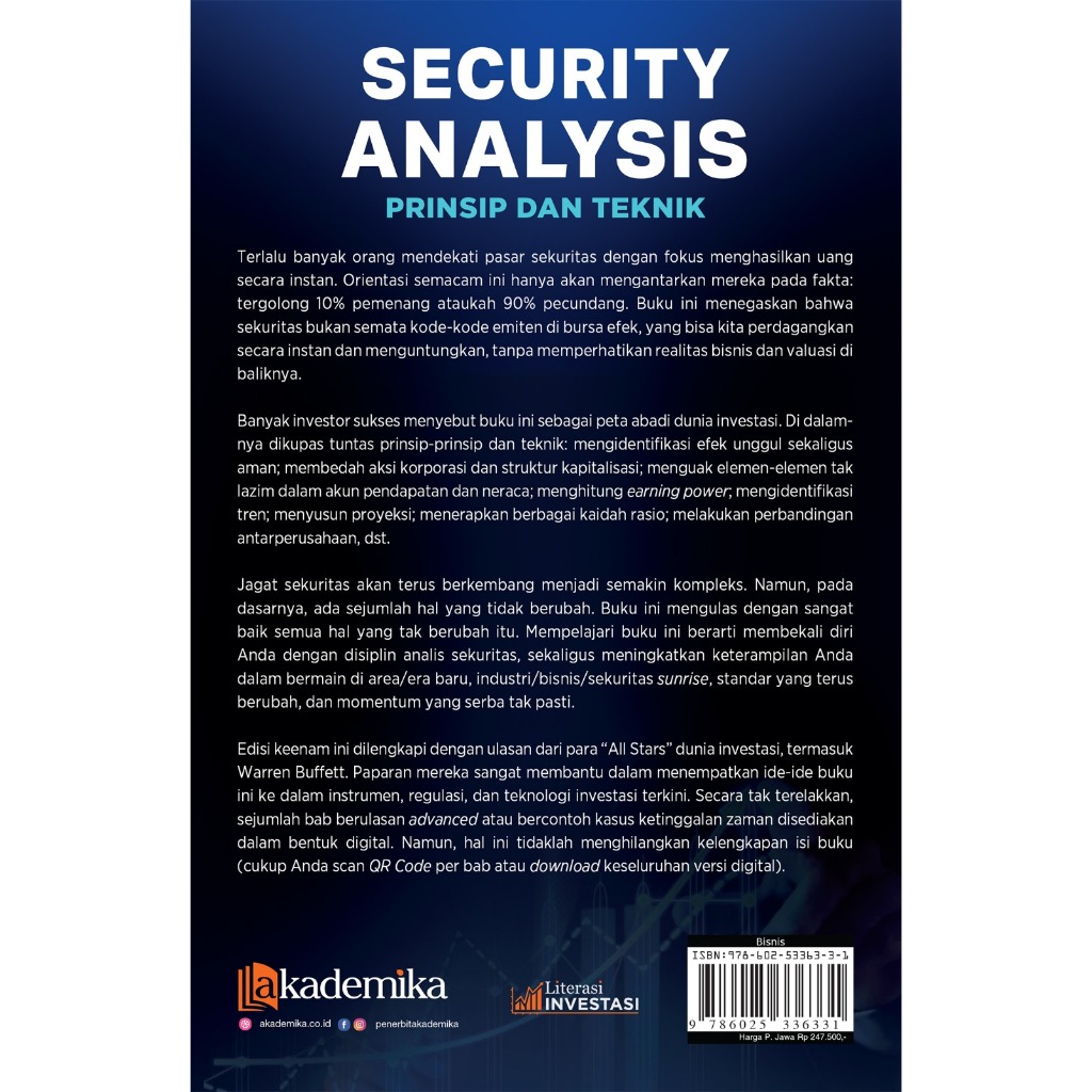 Jual BUKU SECURITY ANALYSIS - BAHASA INDONESIA (NEW VERSION) | Shopee ...