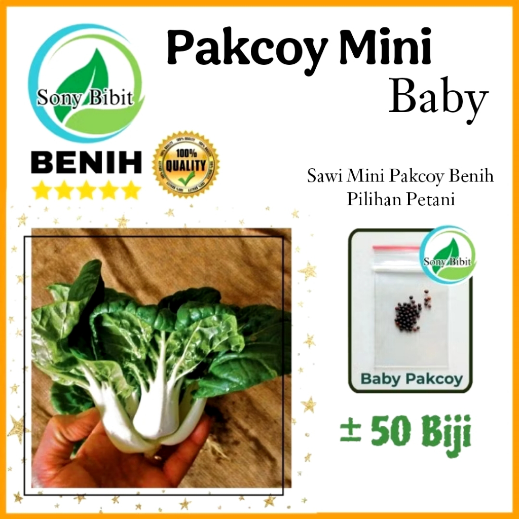 Jual Benih Pakcoy Mini Baby Benih Unggulan Petani Produksi | Shopee ...