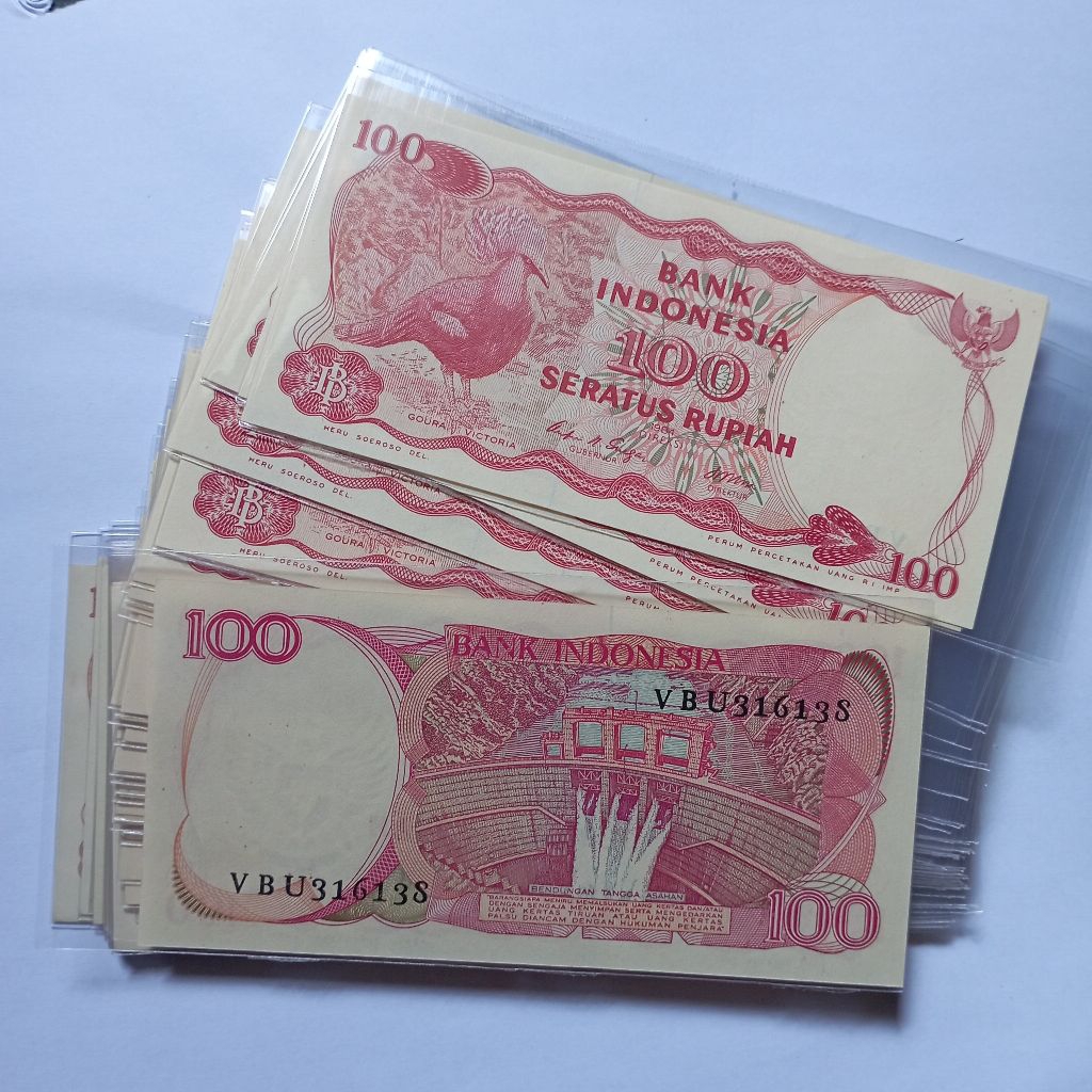 Jual Uang Kertas 100 Rupiah Terlengkap & Harga Terbaru Juni 2026 ...