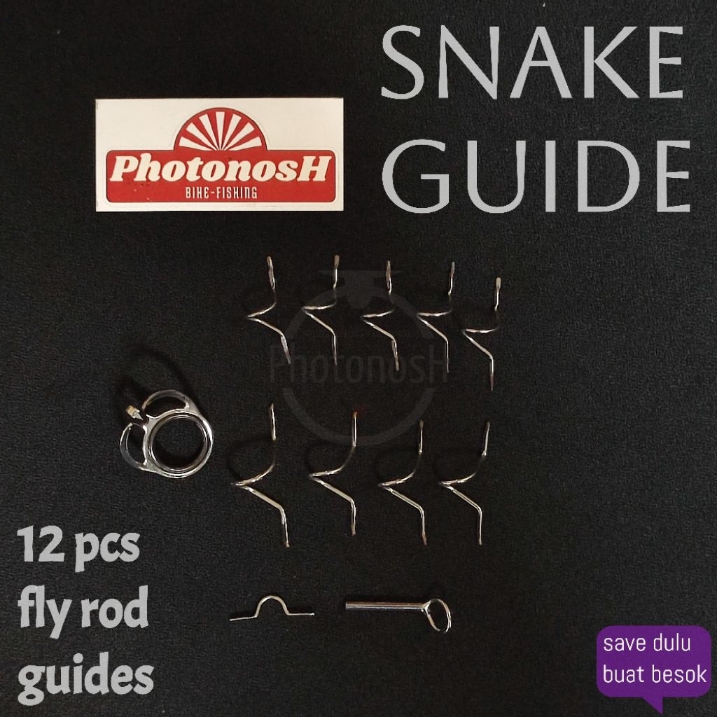 Jual Snake guide fly rod - Ring guide untuk fly fishing | Shopee Indonesia