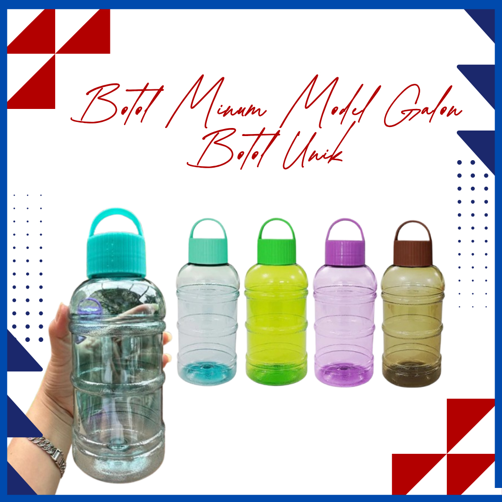 Jual Botol Minum Unik Model Botol Galon Air Botol Air Minum Plastik 850 ...