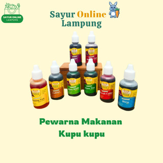 Pewarna Makanan Kupu Kupu