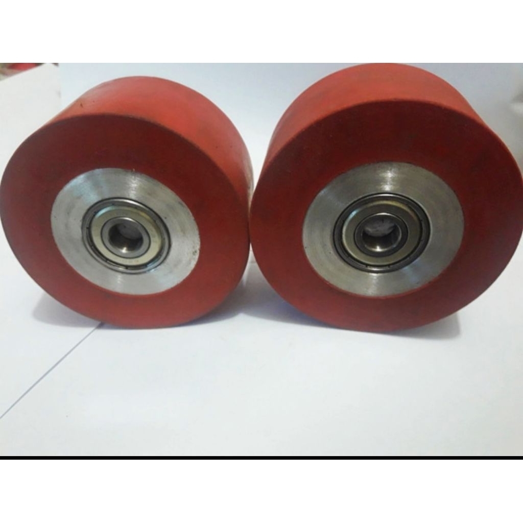 Jual Roda mesin press terpal silicon promo diameter 9 cm | Shopee Indonesia