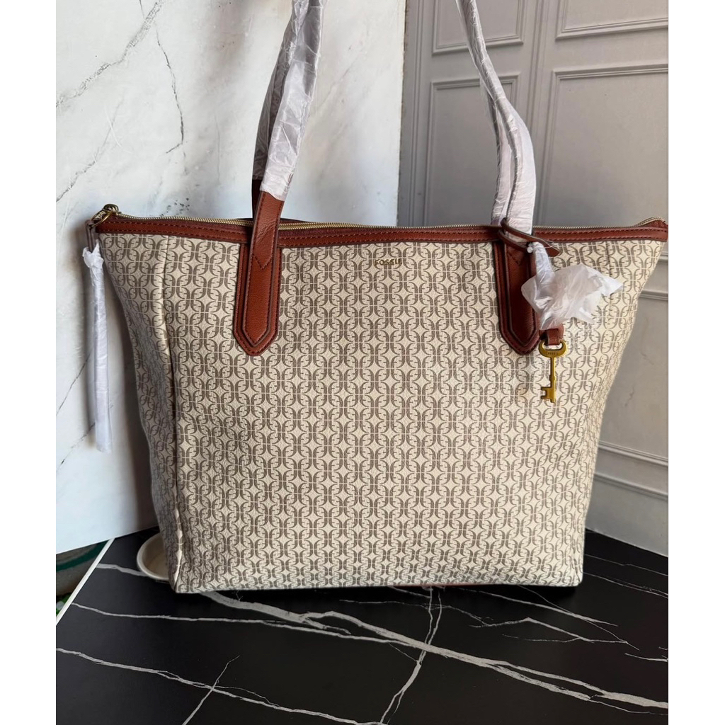 Jual FSL Sydney Tote Taupe | Shopee Indonesia