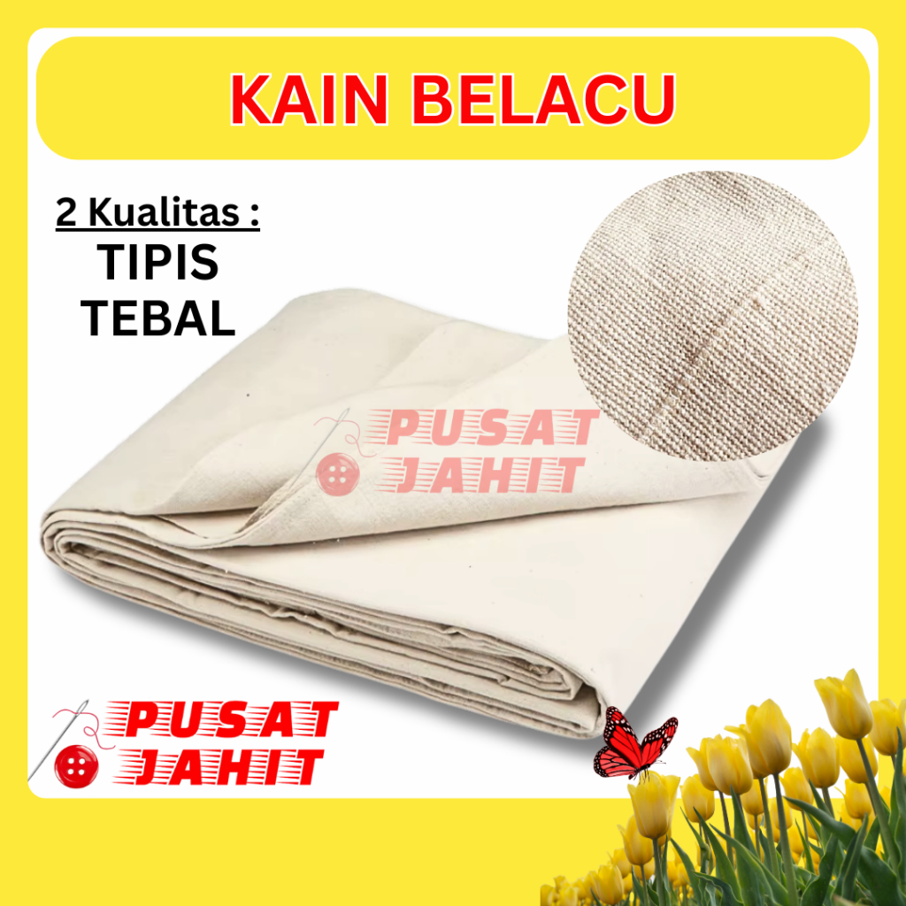 Jual Kain Blacu Belacu Blaco kanvas lukis TOTE BAG lebar 150cm | Shopee ...