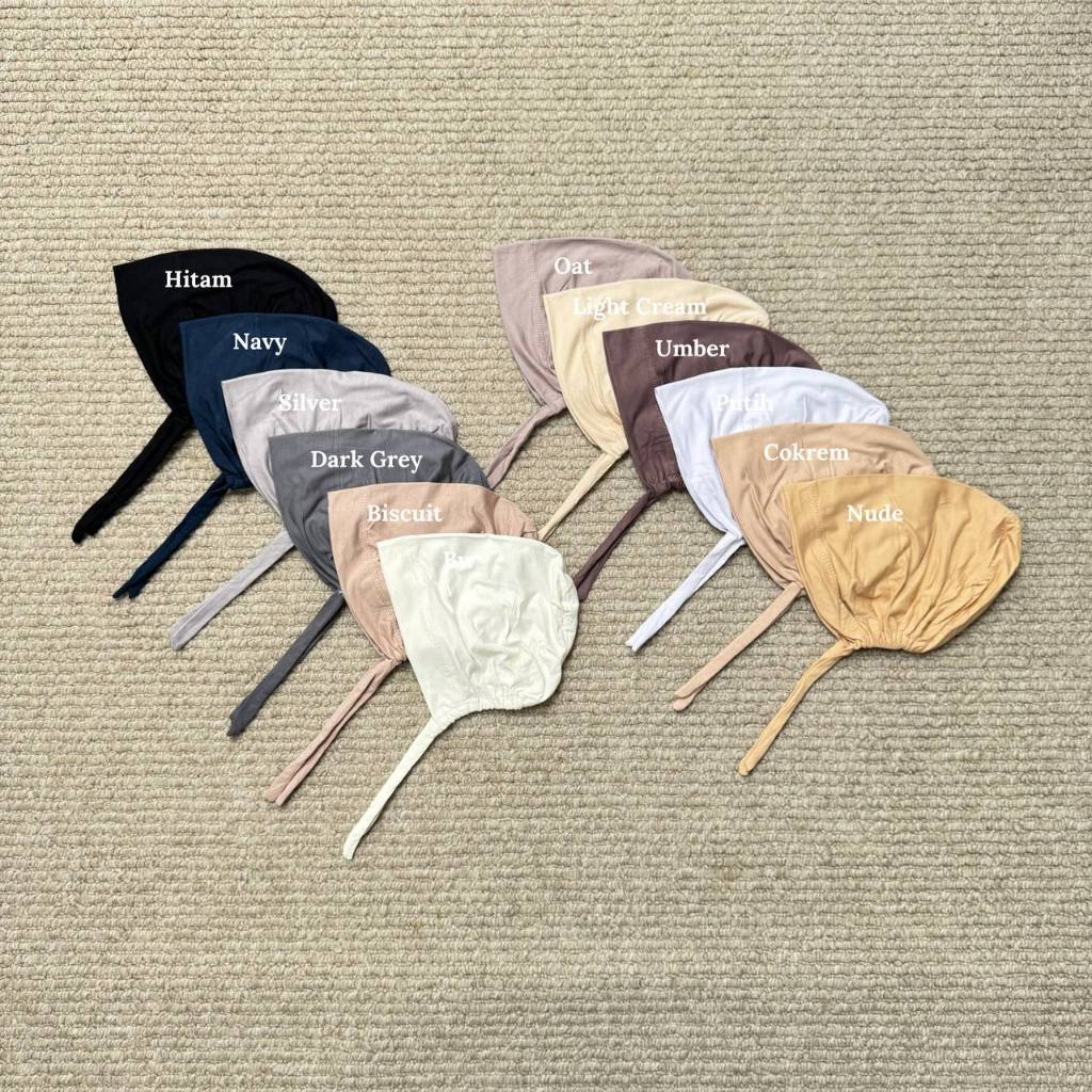 Jual Earab Inner Ciput Hijab Ciput Bahan Kaos Rayon premium Ciput ...