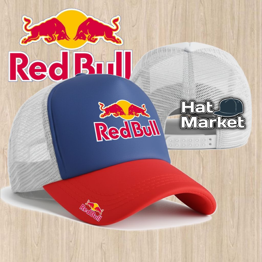 Jual Topi Jaring Jala / Topi Trucker Racing / Mesh Caps Outdoor / RED ...