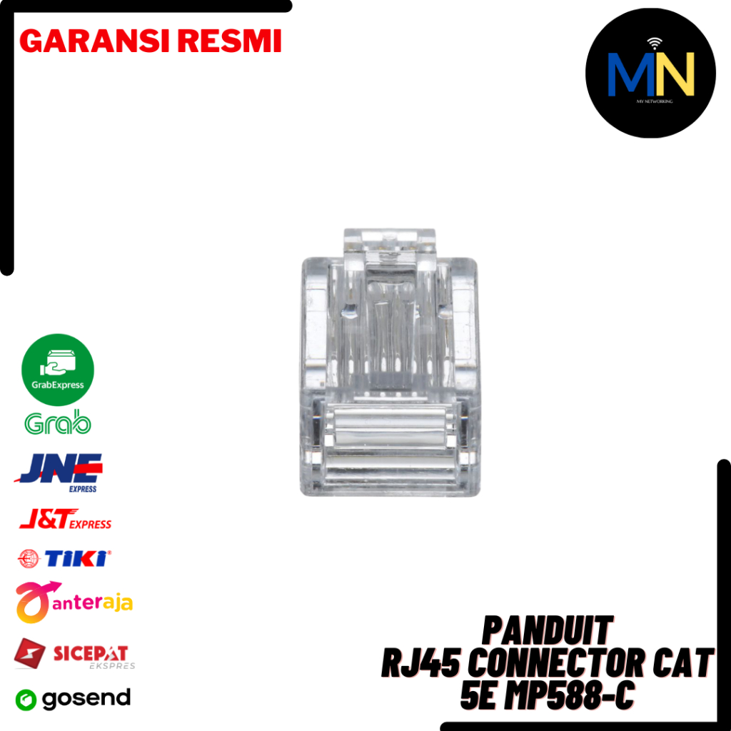 Panduit MP588-M, 1000 Prises RJ45 Cat5e Modulaires, Neuves Sous Blister
