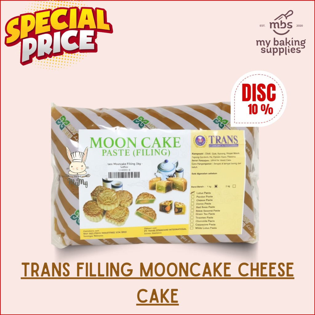 Jual Trans Mooncake Filling Cheese 1 Kg | Shopee Indonesia