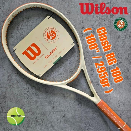 Wilson Roland-Garros 2025 Clash 100 V3 Raquettes de tennis
