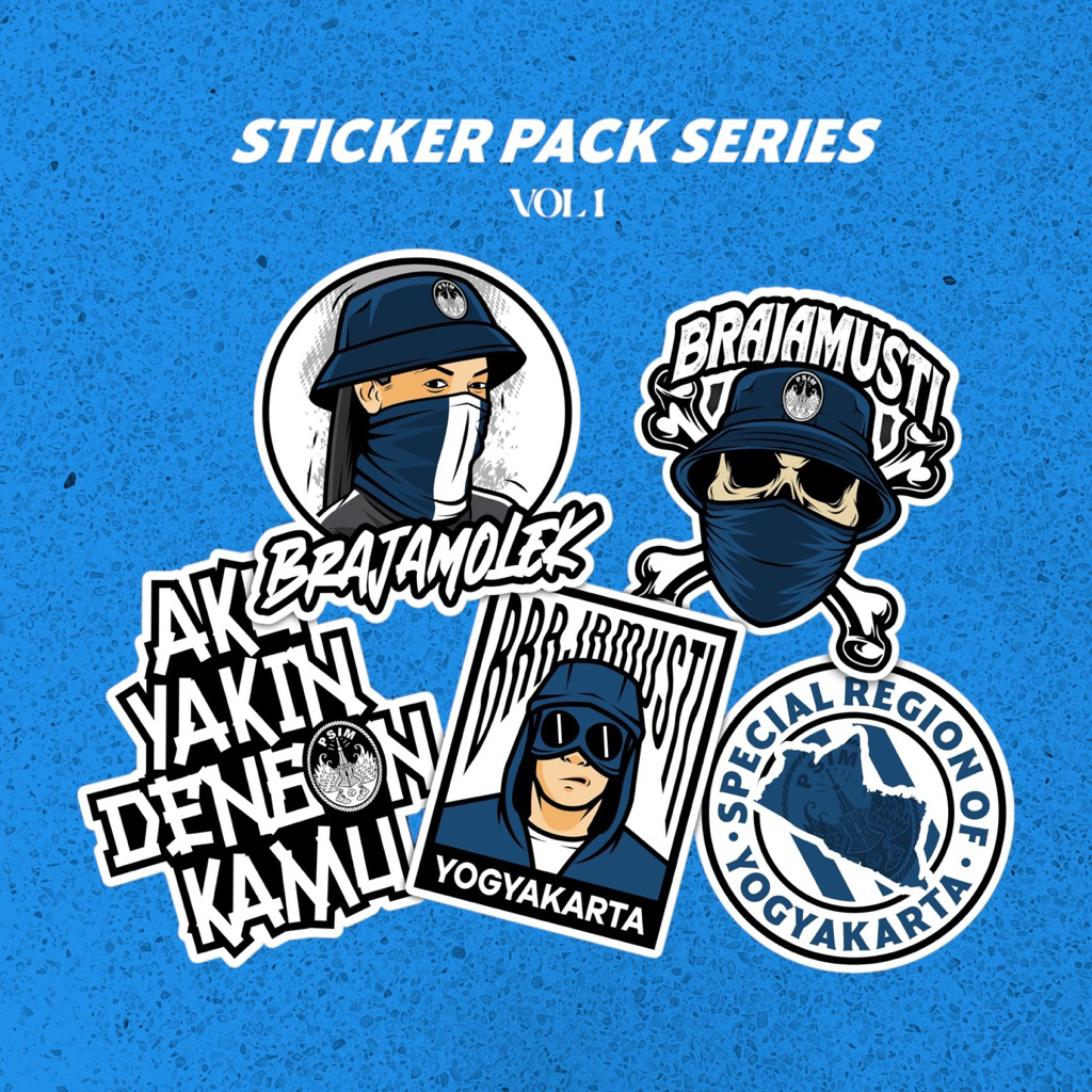 Jual Sticker Pack Series Vol.1 (Limited Edition) | Shopee Indonesia