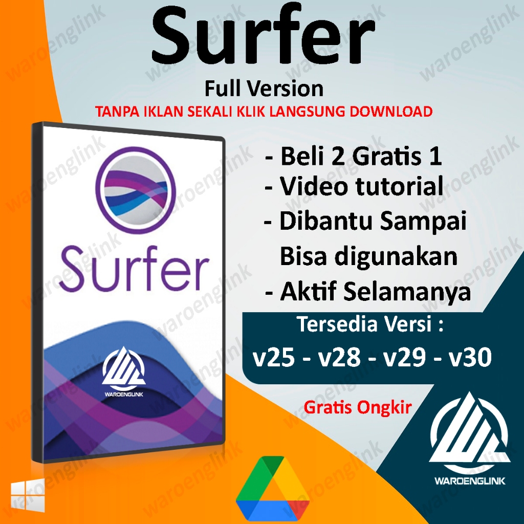 Jual Golder Surfer V30 Surfer 30 terbaru 2025 | Video Install | Windows ...