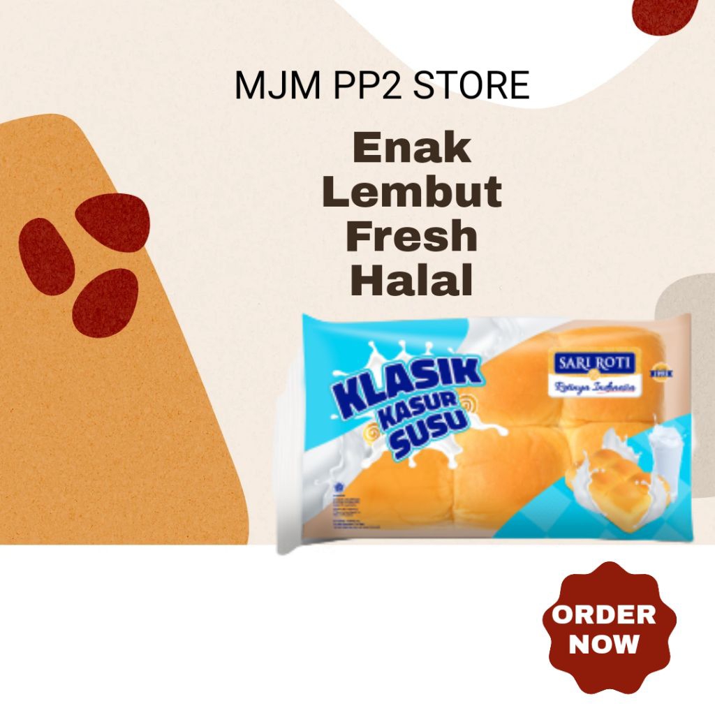 Jual SARI ROTI Manis Klasik Kasur Susu Lembut Enak Lezat Fresh Halal ...