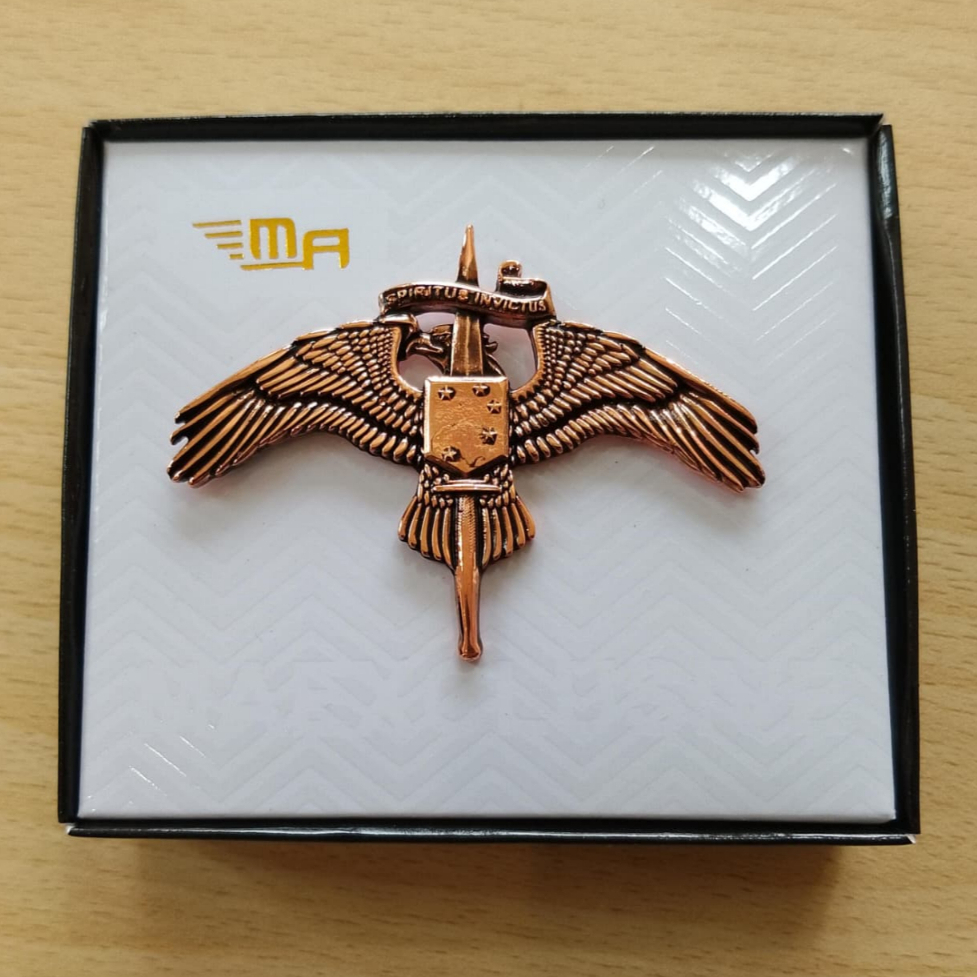 Jual WING MARSOC USMC WARNA TEMBAGA Brevet Brivet Lencana Pin | Shopee ...
